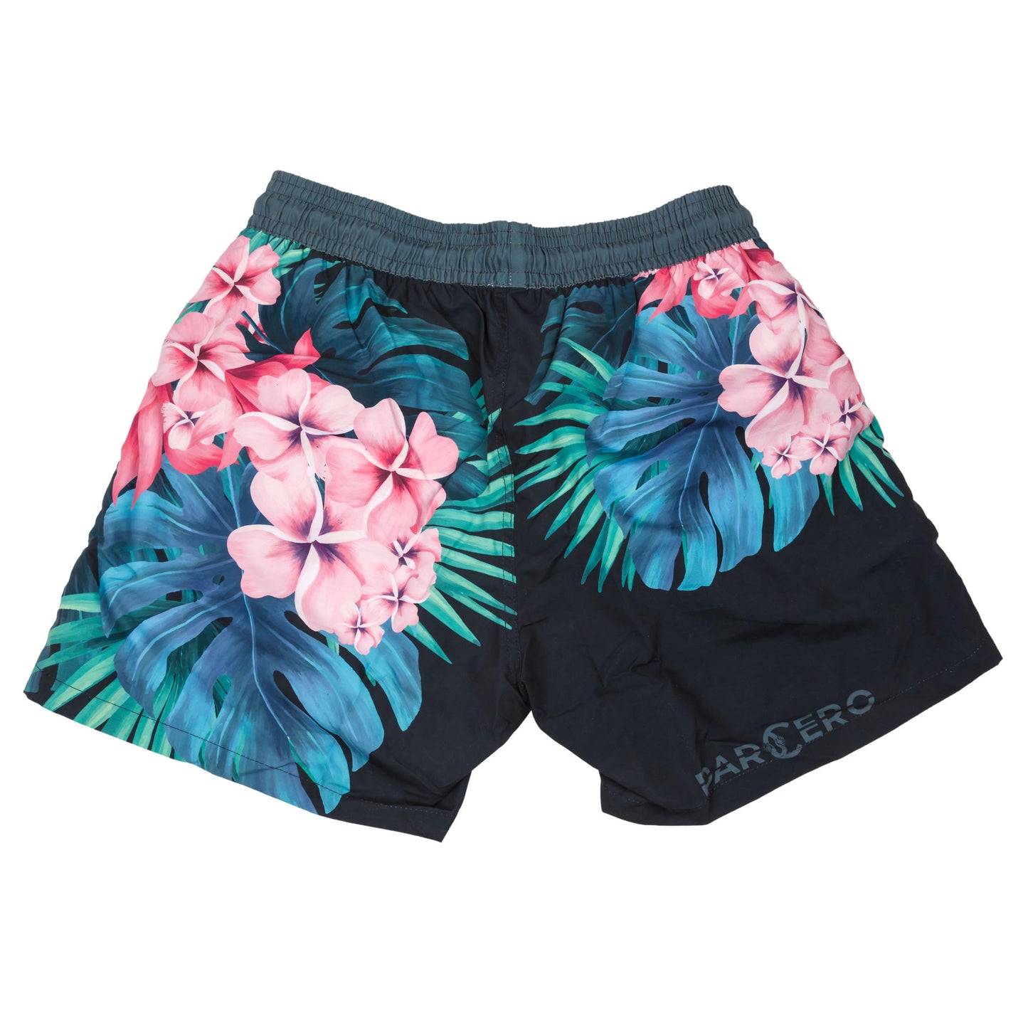 BADESHORTS FLORES ROSAS BLUMENMUSTER