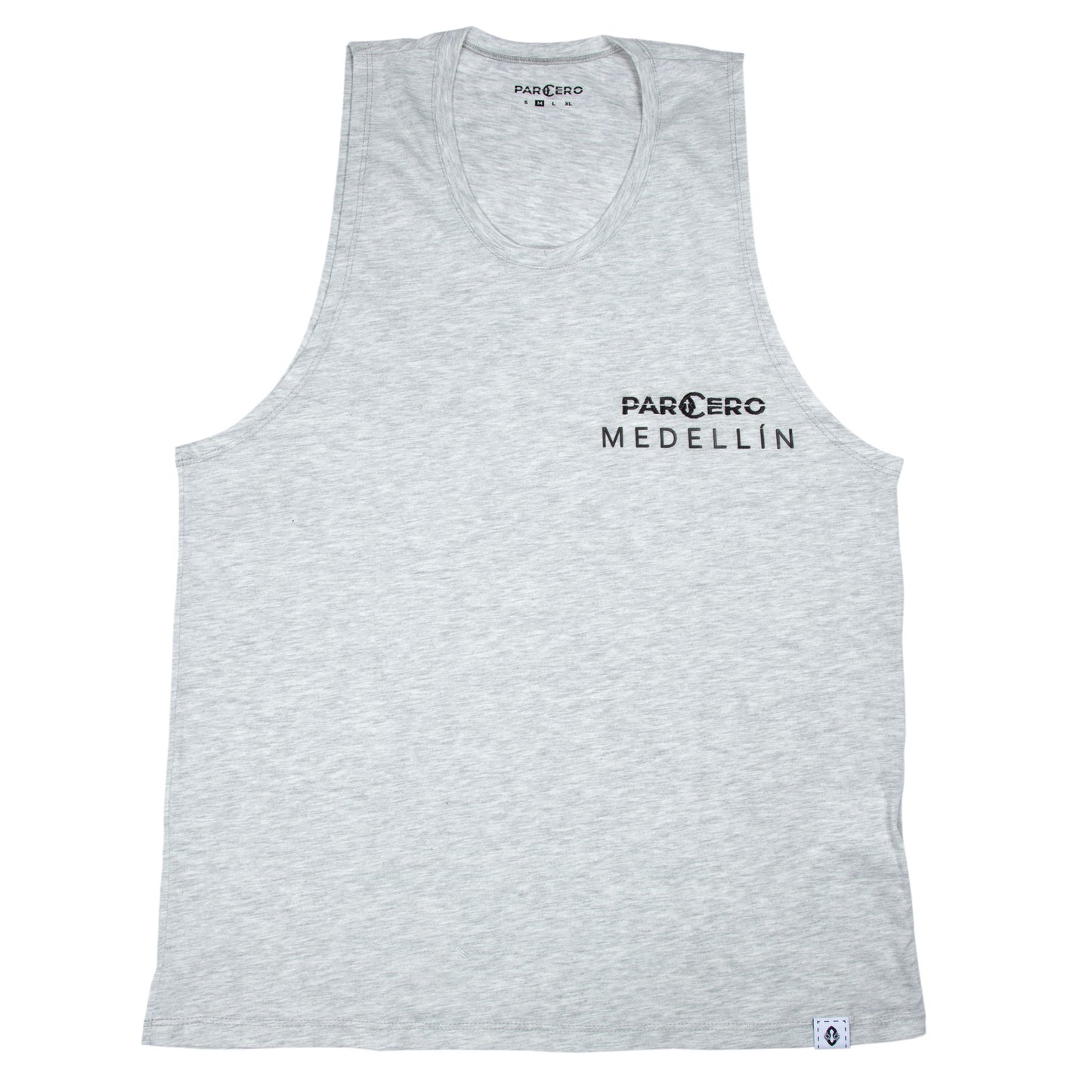MUSCLE SHIRT AUS PIMA BAUMWOLLE MIT KLEINEM LOGO
