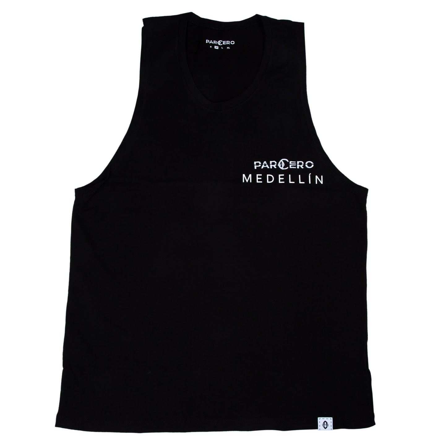MUSCLE SHIRT AUS PIMA BAUMWOLLE MIT KLEINEM LOGO