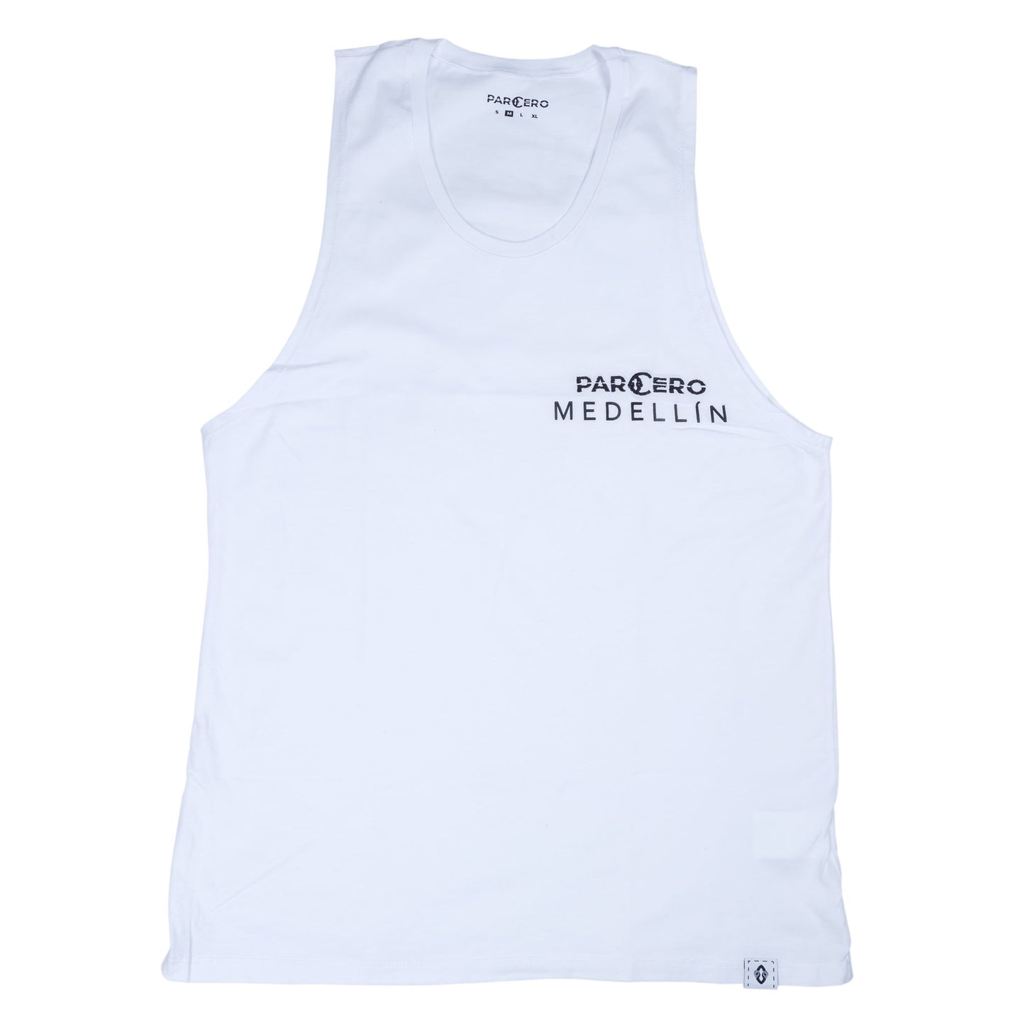 MUSCLE SHIRT AUS PIMA BAUMWOLLE MIT KLEINEM LOGO