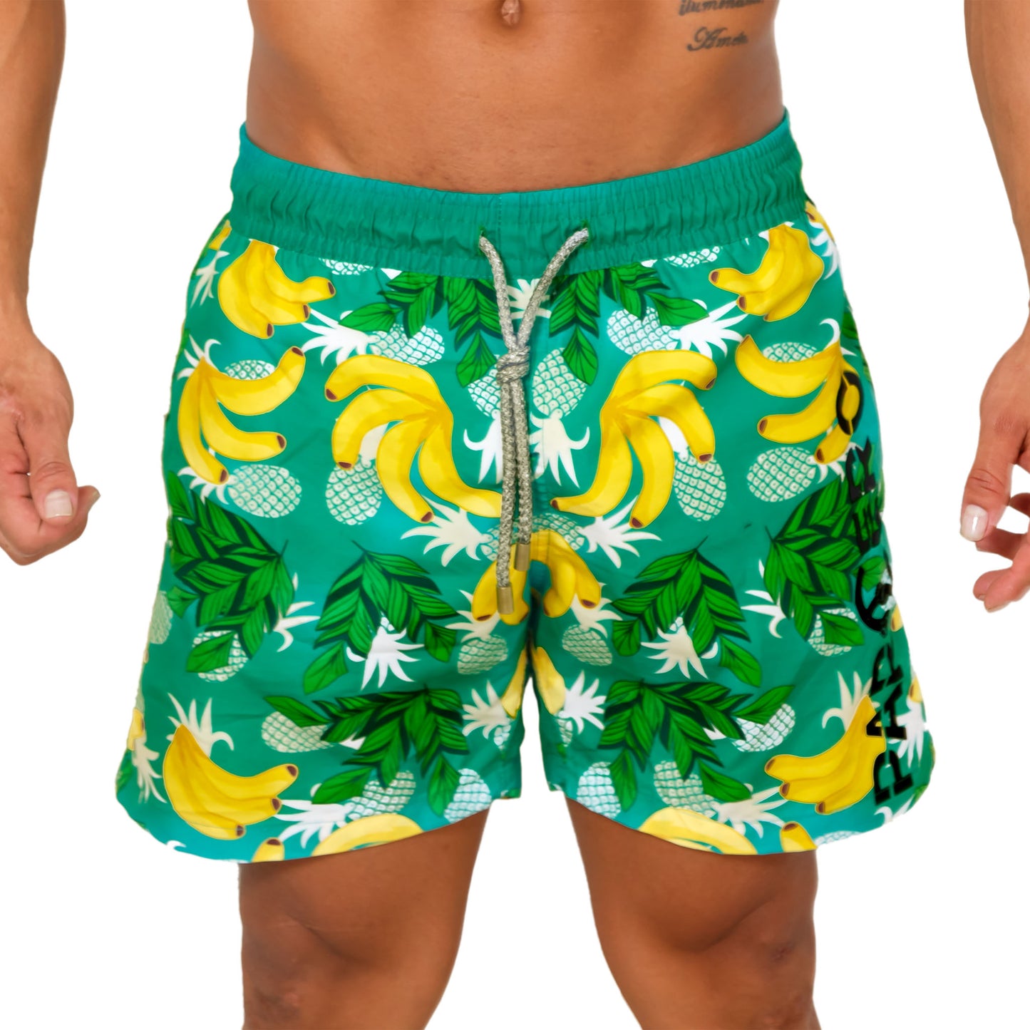 BADESHORTS BANANA MIT BANANEN-MUSTER
