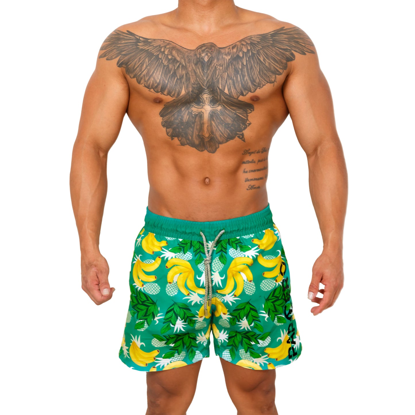 BADESHORTS BANANA MIT BANANEN-MUSTER