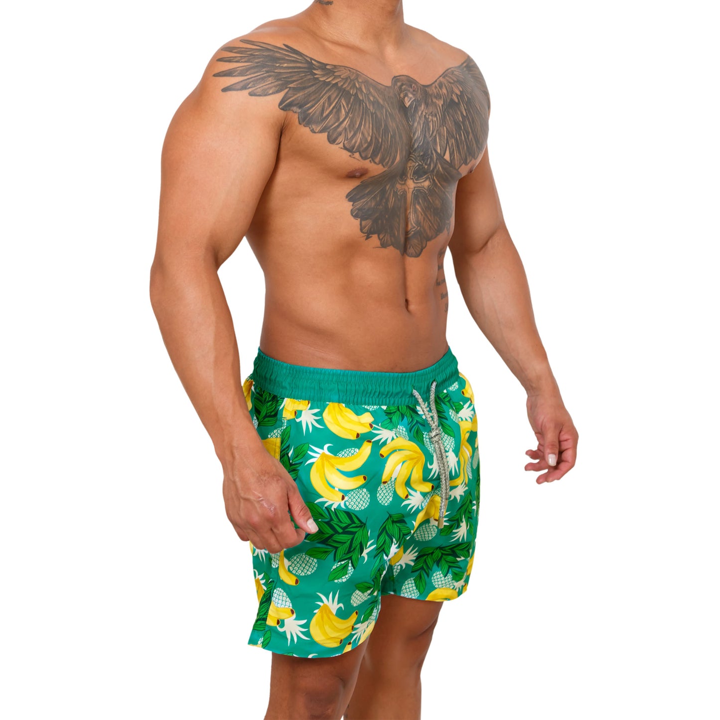 BADESHORTS BANANA MIT BANANEN-MUSTER