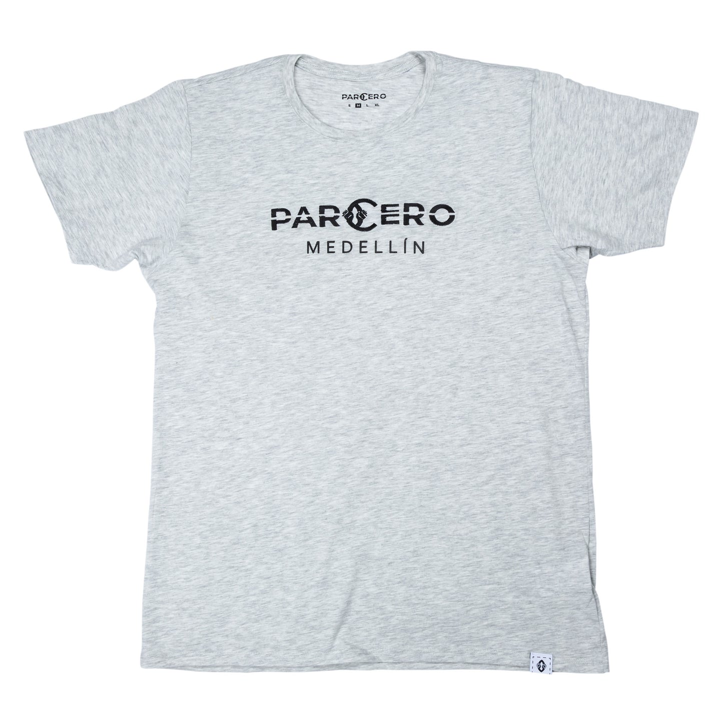 T-SHIRT AUS PIMA BAUMWOLLE MIT GROSSEM LOGO
