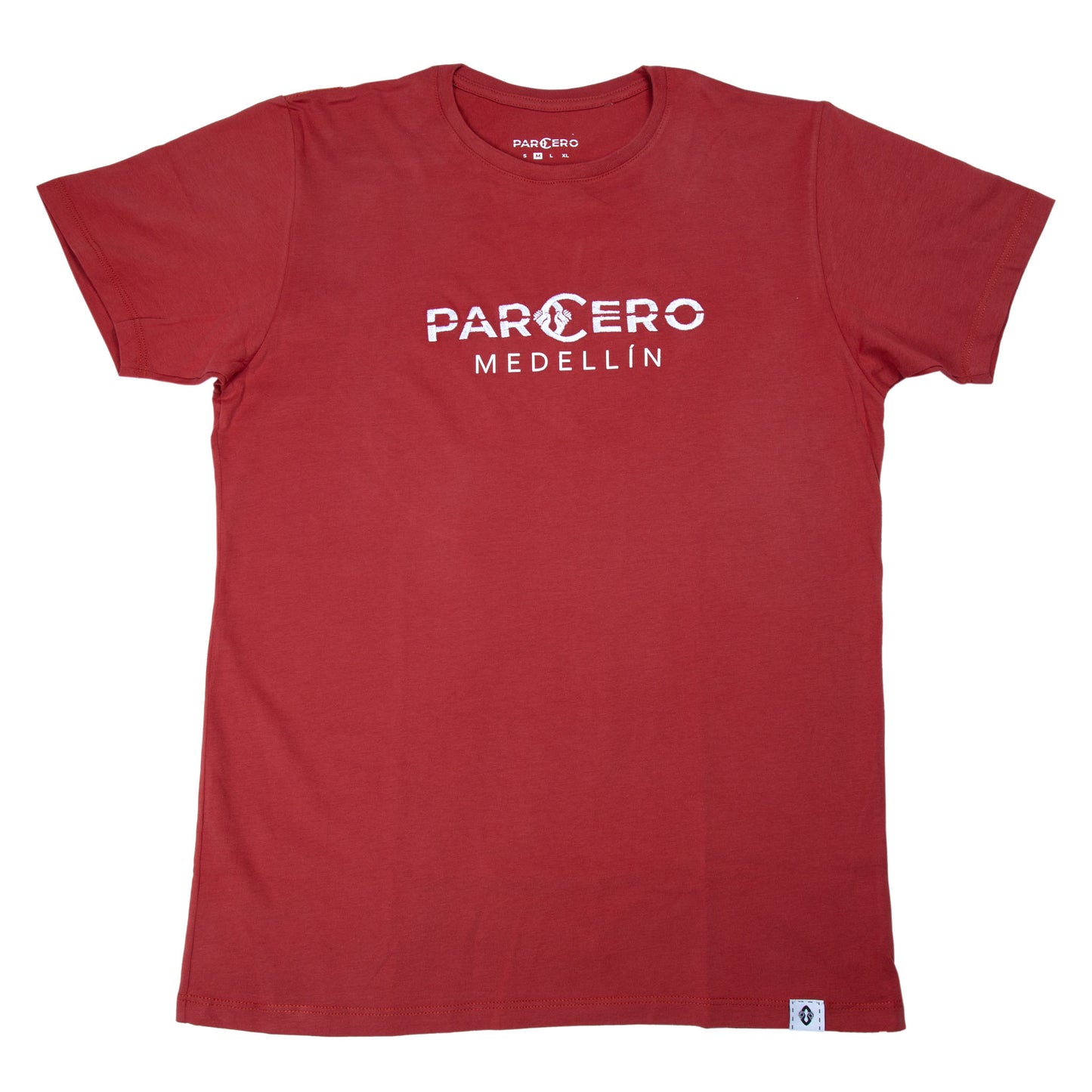 T-SHIRT AUS PIMA BAUMWOLLE MIT GROSSEM LOGO