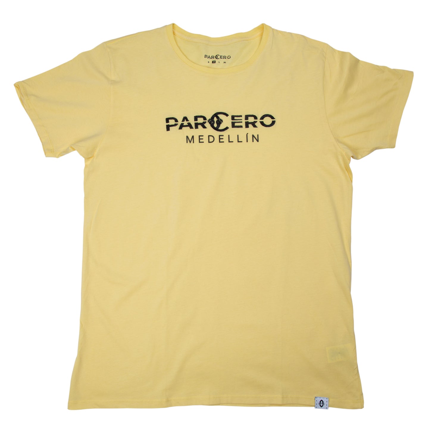 T-SHIRT AUS PIMA BAUMWOLLE MIT GROSSEM LOGO