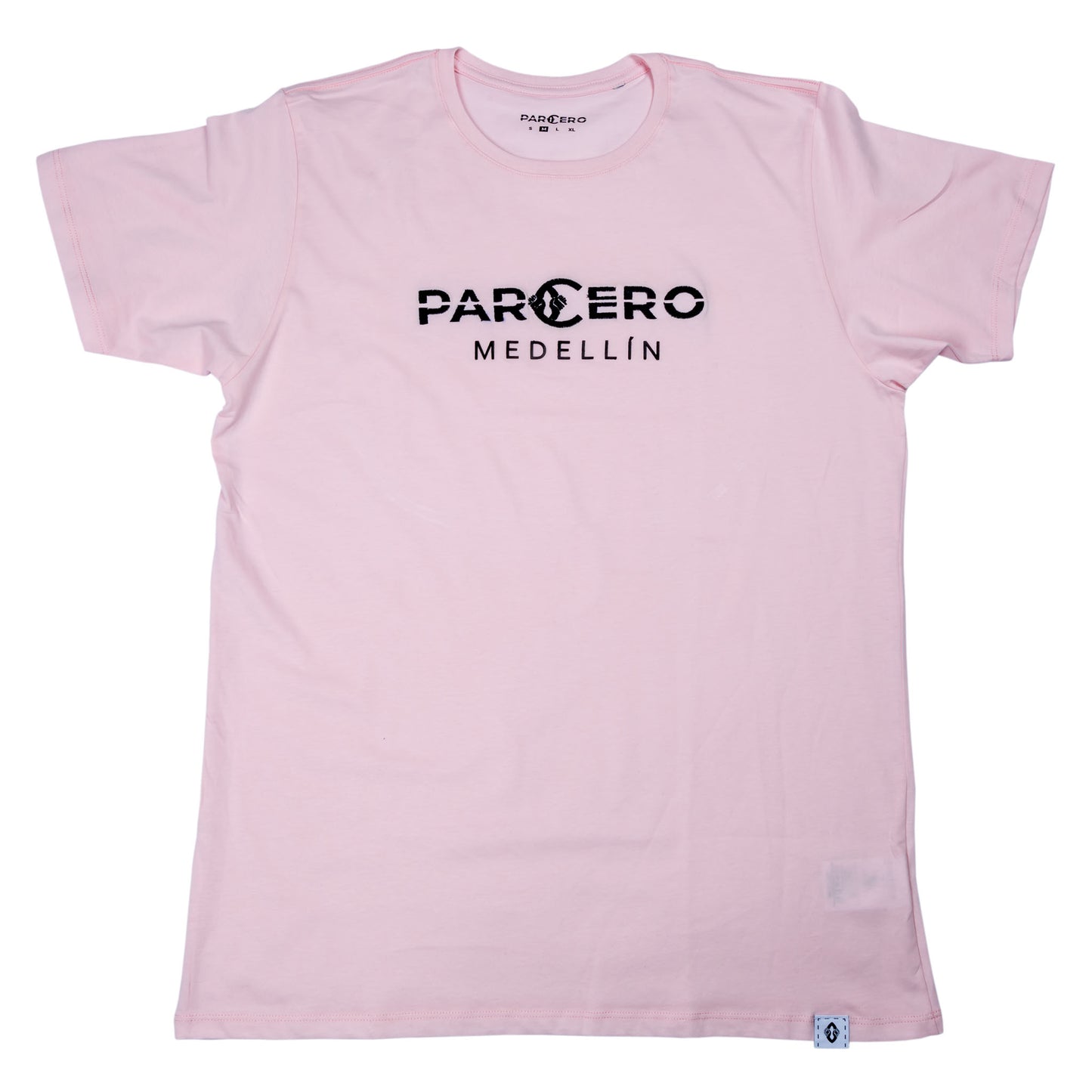 T-SHIRT AUS PIMA BAUMWOLLE MIT GROSSEM LOGO