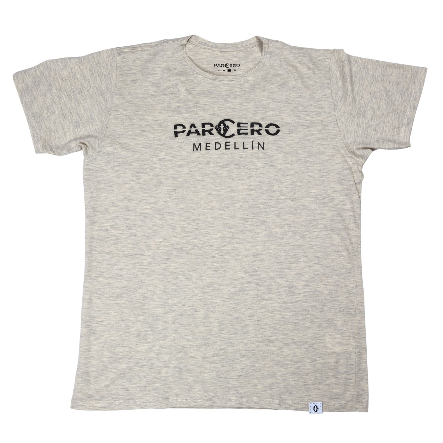 T-SHIRT AUS PIMA BAUMWOLLE MIT GROSSEM LOGO