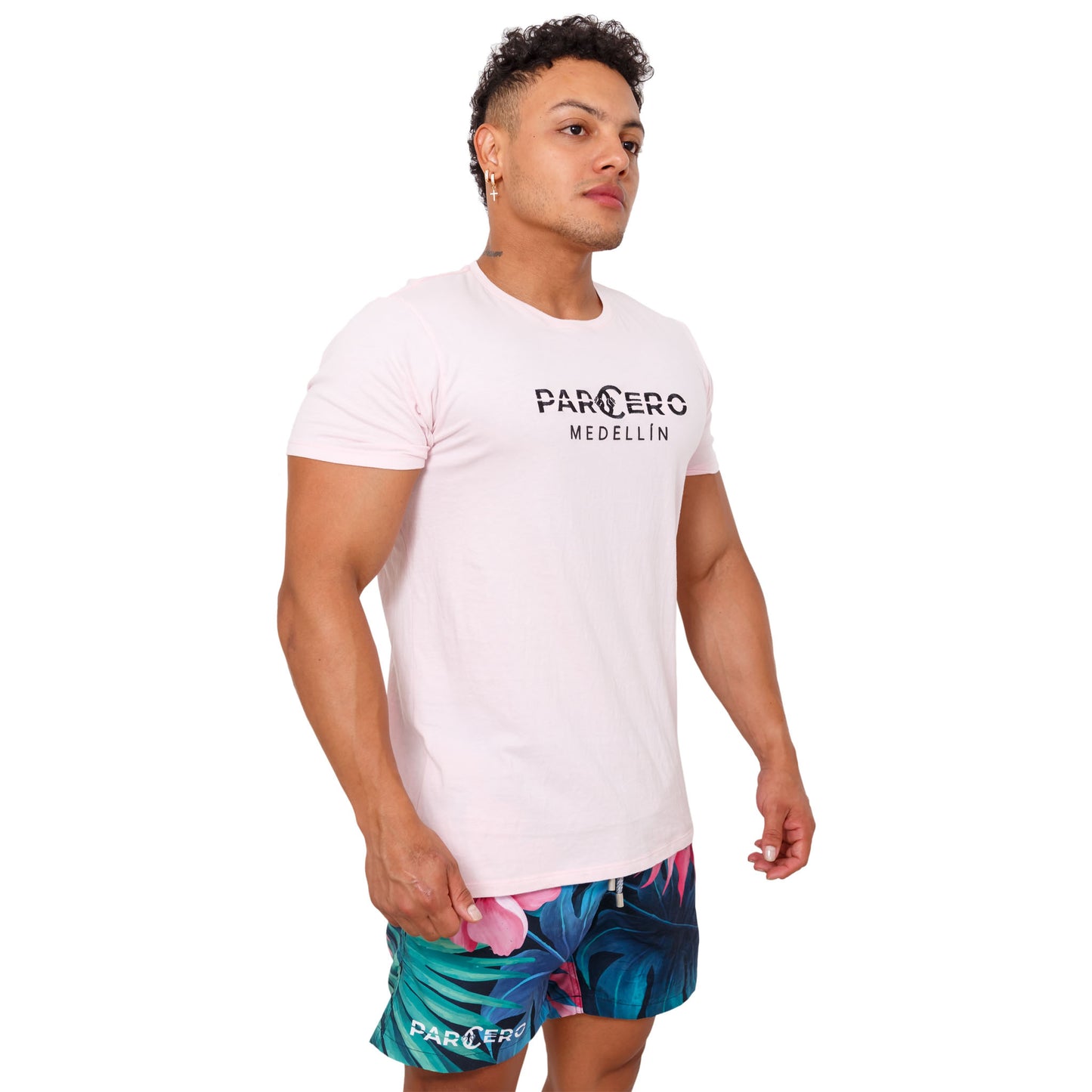 T-SHIRT AUS PIMA BAUMWOLLE MIT GROSSEM LOGO